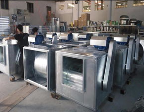 興宜雙進風廚房排油煙外側電機DT柜式風機 辦公環境空氣凈化的高效選擇